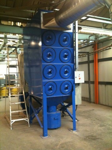 Powder Coating Dust Extraction