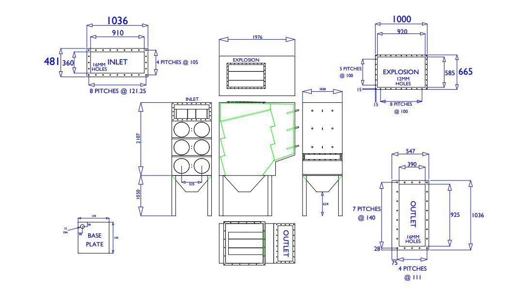 12 Filter Dust Extractor